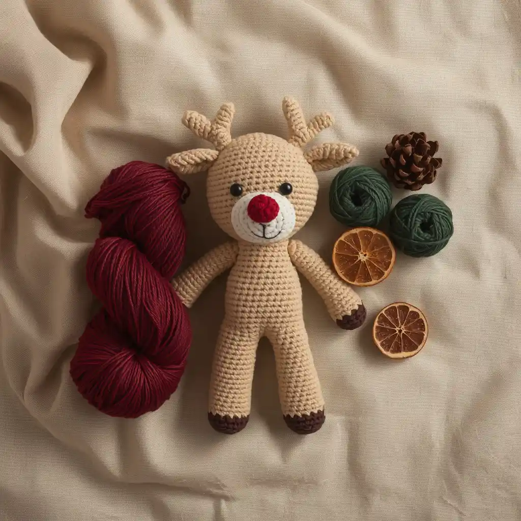 Móc len mùa Warm Christmas