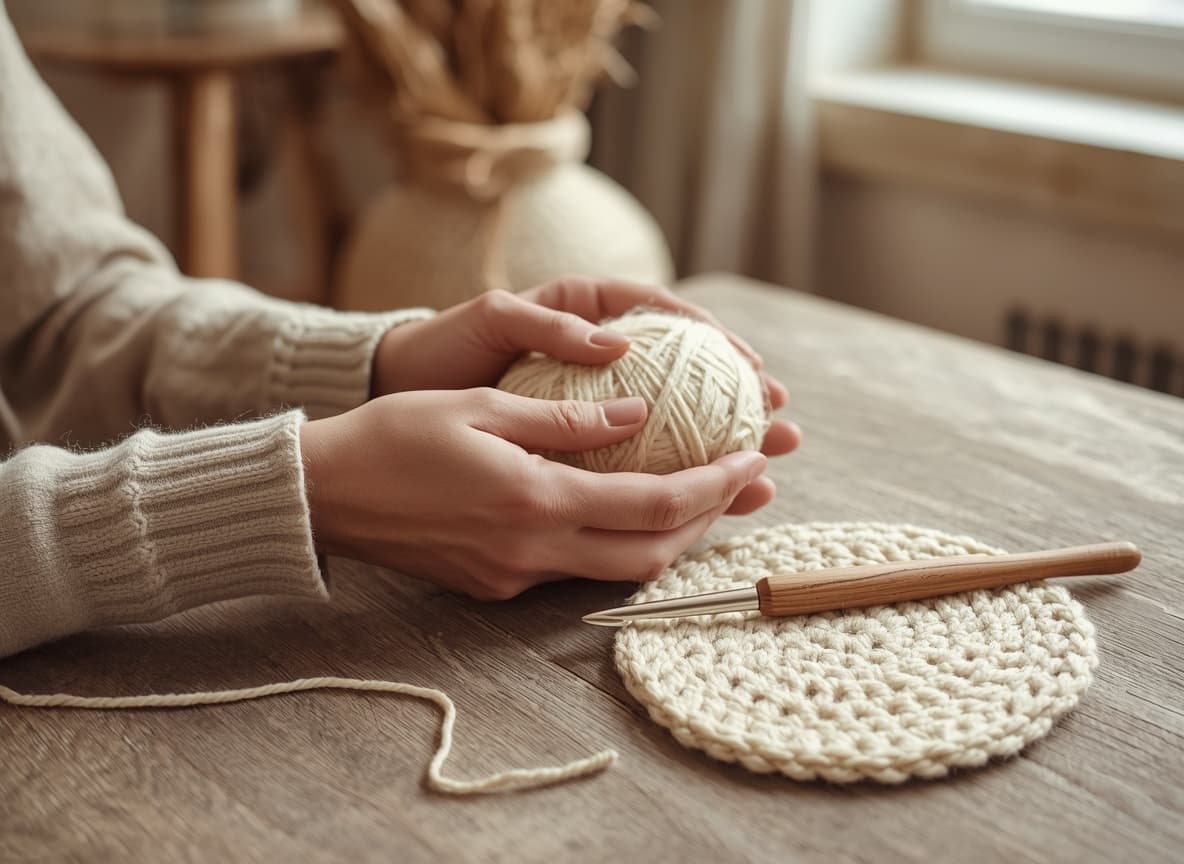 Móc len handmade tiệm len sợi