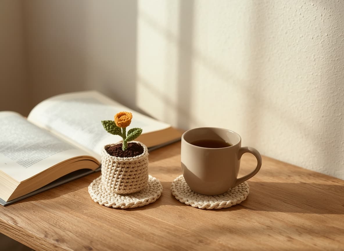 Móc len handmade - Little Home