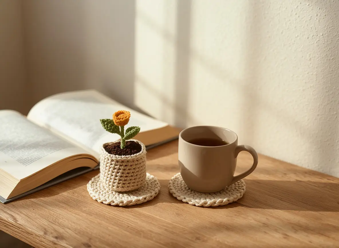 Móc len handmade - Little Home