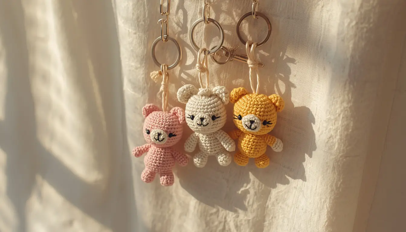 Móc Khóa Len Handmade: Món Quà Nhỏ Mang Theo Những Điều Dễ Thương Mỗi Ngày