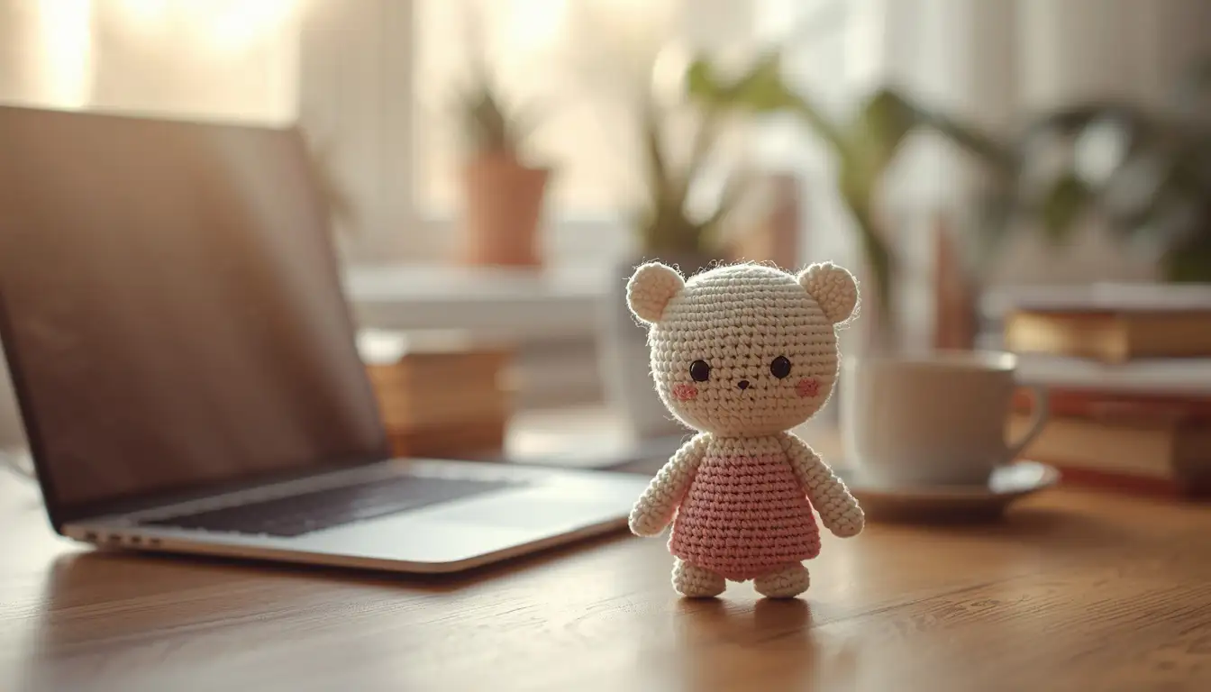Thú Len Handmade Để Bàn – Một Góc Nhỏ Mang Lại Niềm Vui Mỗi Ngày