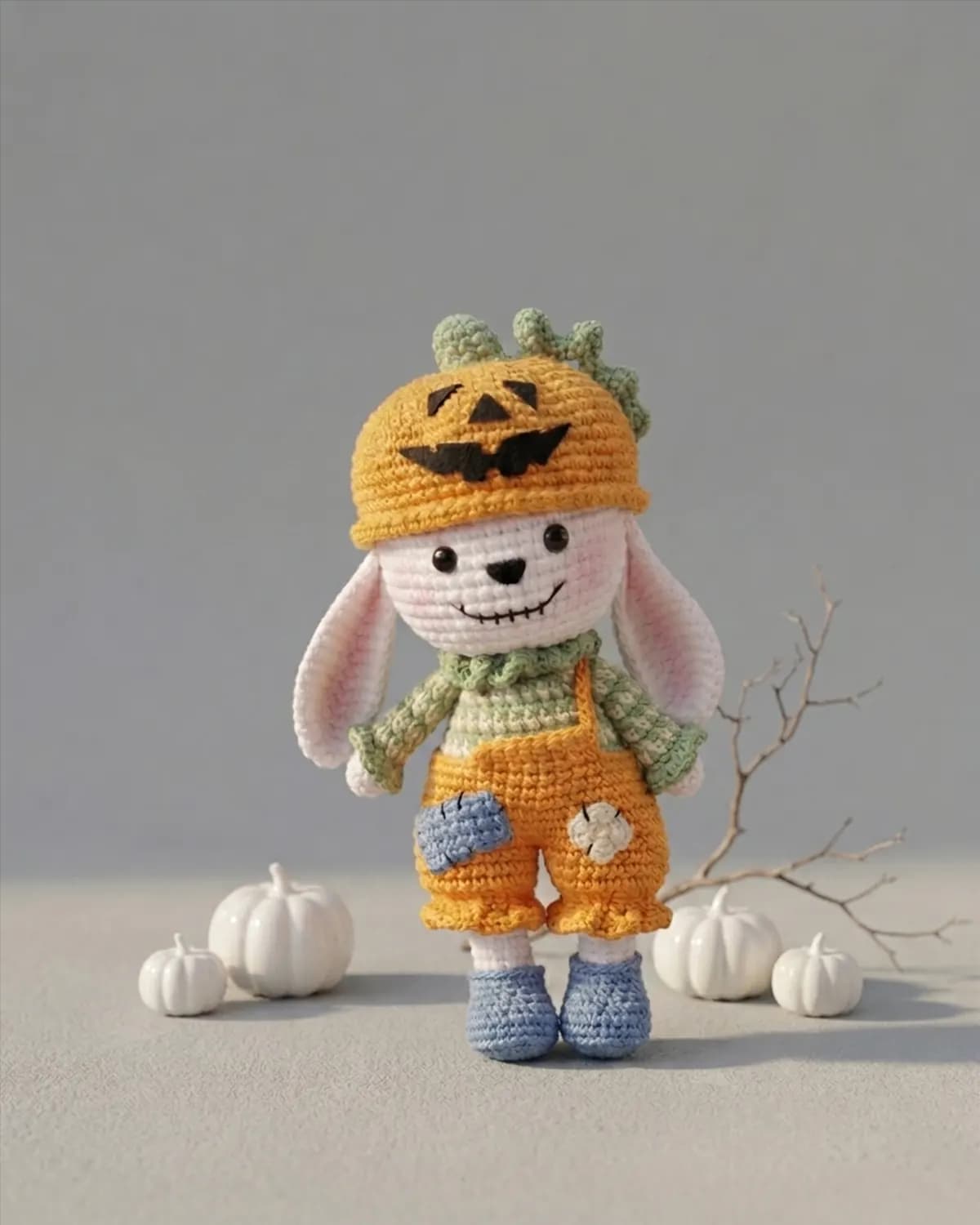 poppy the pumpkin bunny halloween - Hình 5