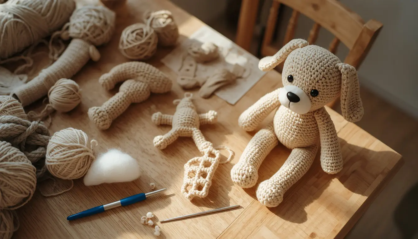 Một Chú Thú Len Handmade Mất Bao Lâu Để Hoàn Thành?
