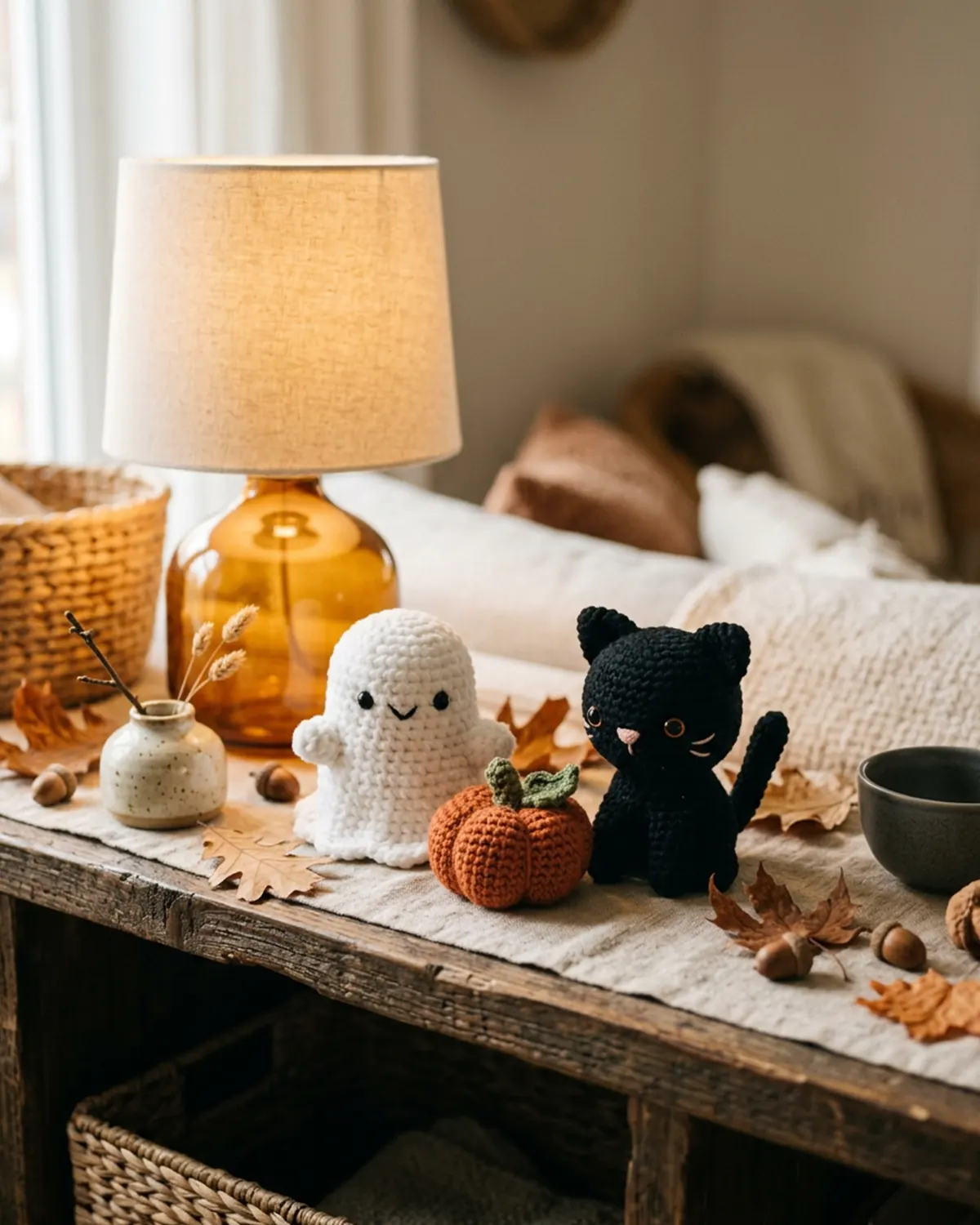 Trang Trí Halloween Với Thú Len Handmade: 7 Ý Tưởng Nhỏ Cho Một Góc Nhà Thật Xinh