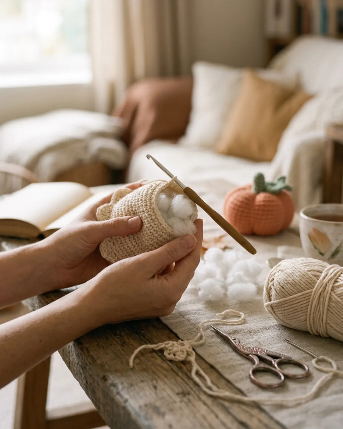 Nhồi Bông Amigurumi Như Thế Nào Để Thú Len Tròn Đẹp Và Không Bị Méo?