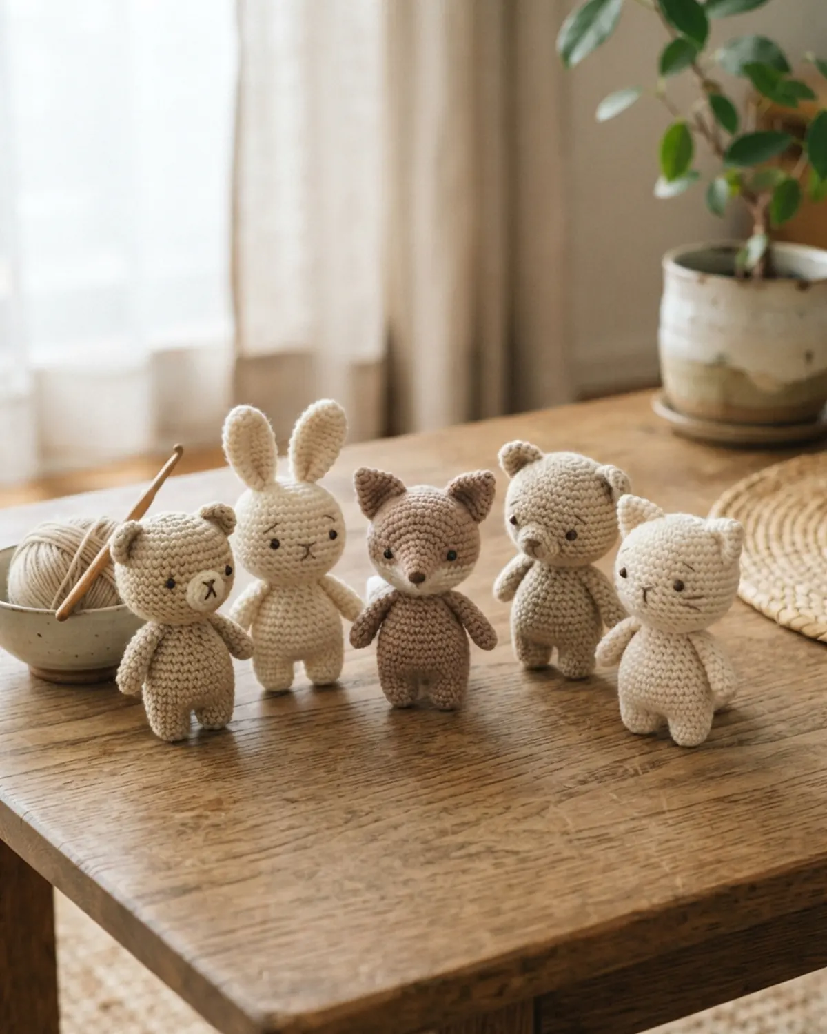 Vì Sao Mỗi Chú Thú Len Handmade Đều Có Một Biểu Cảm Riêng?