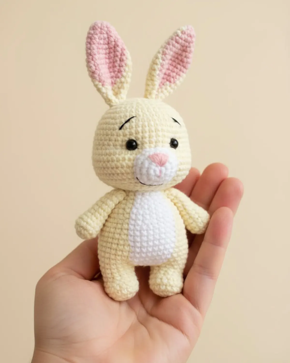 Rabbit The Little Gardener cao 11cm trên lòng bàn tay - Hình 3